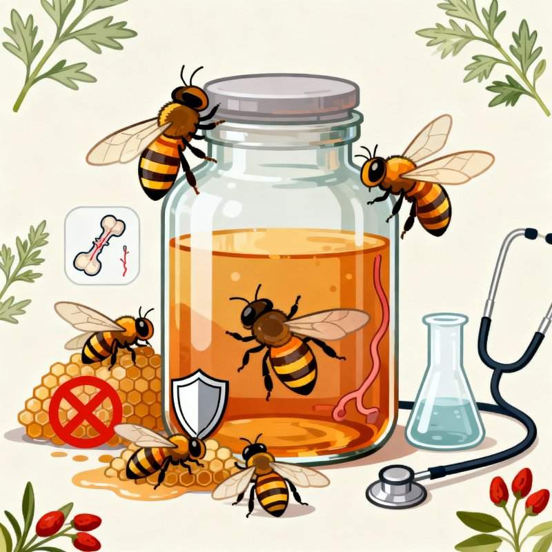 蜂泡酒养生真相：功效、误区与禁忌详解(图1)