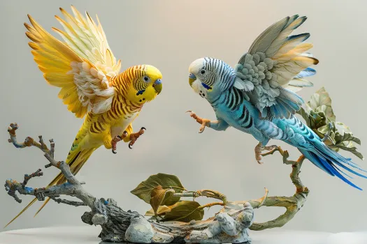 鹦鹉洗完澡怎么弄干？(图1)