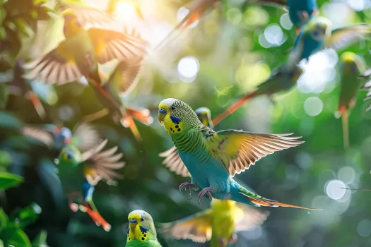 鹦鹉洗完澡怎么弄干？