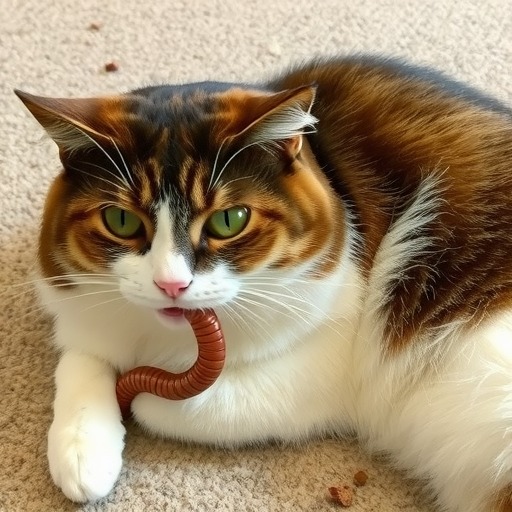 怎么知道猫咪身上有没有虫?(图4) 怎么知道猫咪身上有没有虫?(图4)