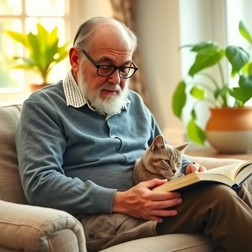 为什么老人养的猫更乖更听话?(图3) 为什么老人养的猫更乖更听话?(图3)