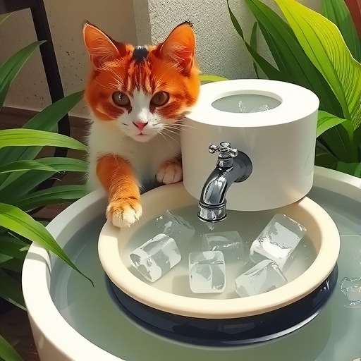 夏天猫咪不喝水?8种小技巧让它主动喝!(图3) 夏天猫咪不喝水?8种小技巧让它主动喝!(图3)