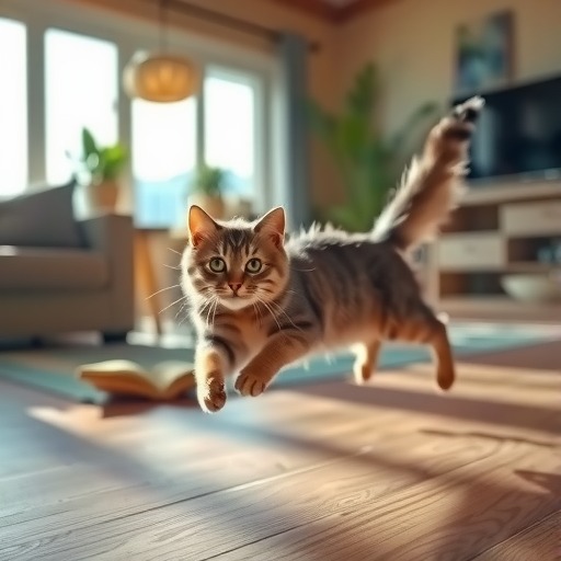 猫咪总是一惊一乍到处乱窜咋回事?(图4) 猫咪总是一惊一乍到处乱窜咋回事?(图4)