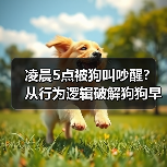 凌晨5点被狗叫吵醒？从行为逻辑破解狗狗早起吠叫难题(图3)