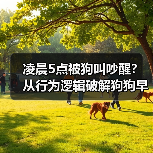 凌晨5点被狗叫吵醒？从行为逻辑破解狗狗早起吠叫难题(图4)