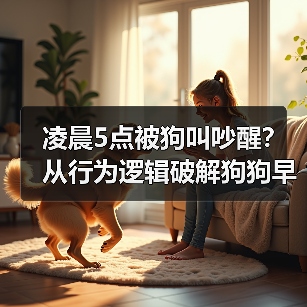凌晨5点被狗叫吵醒？从行为逻辑破解狗狗早起吠叫难题(图2)