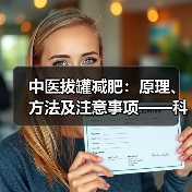 中医拔罐减肥：原理、方法及注意事项——科学管理体重(图2)