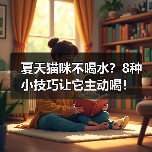 夏天猫咪不喝水？8种小技巧让它主动喝！(图3)