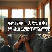 狗狗7岁=人类50岁!警惕这些老年病的早期信号(图2) 狗狗7岁=人类50岁!警惕这些老年病的早期信号(图2)