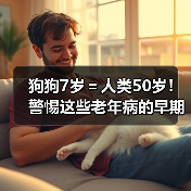 狗狗7岁=人类50岁!警惕这些老年病的早期信号(图4) 狗狗7岁=人类50岁!警惕这些老年病的早期信号(图4)