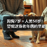 狗狗7岁=人类50岁!警惕这些老年病的早期信号(图1) 狗狗7岁=人类50岁!警惕这些老年病的早期信号(图1)