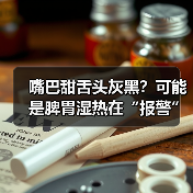 嘴巴甜舌头灰黑?可能是脾胃湿热在“报警”(图3) 嘴巴甜舌头灰黑?可能是脾胃湿热在“报警”(图3)