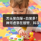 舌头发白厚+白发多?脾胃虚寒在报警,科学调理有方法(图1) 舌头发白厚+白发多?脾胃虚寒在报警,科学调理有方法(图1)