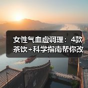 女性气血虚调理:4款茶饮+科学指南帮你改善乏力失眠(图1) 女性气血虚调理:4款茶饮+科学指南帮你改善乏力失眠(图1)