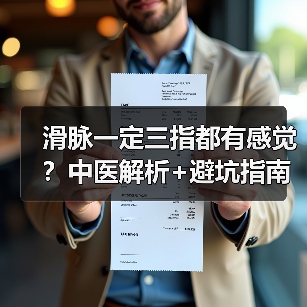 滑脉一定三指都有感觉?中医解析+避坑指南帮你正确判断(图2) 滑脉一定三指都有感觉?中医解析+避坑指南帮你正确判断(图2)