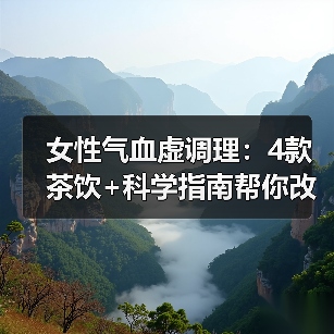 女性气血虚调理:4款茶饮+科学指南帮你改善乏力失眠(图4) 女性气血虚调理:4款茶饮+科学指南帮你改善乏力失眠(图4)