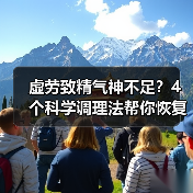 虚劳致精气神不足？4个科学调理法帮你恢复活力(图3)