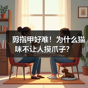 剪指甲好难!为什么猫咪不让人摸爪子?(图1) 剪指甲好难!为什么猫咪不让人摸爪子?(图1)