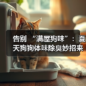 告别 “满屋狗味”：夏天狗狗体味除臭妙招来了(图1)