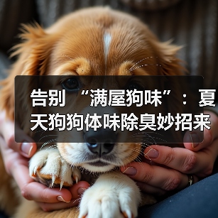 告别 “满屋狗味”：夏天狗狗体味除臭妙招来了(图2)