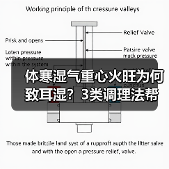 体寒湿气重心火旺为何致耳湿?3类调理法帮你改善(图2) 体寒湿气重心火旺为何致耳湿?3类调理法帮你改善(图2)