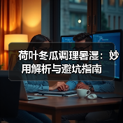 荷叶冬瓜调理暑湿:妙用解析与避坑指南(图3) 荷叶冬瓜调理暑湿:妙用解析与避坑指南(图3)