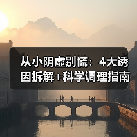 从小阴虚别慌:4大诱因拆解+科学调理指南(图4) 从小阴虚别慌:4大诱因拆解+科学调理指南(图4)