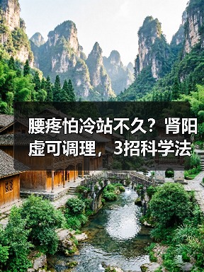 腰疼怕冷站不久?肾阳虚可调理,3招科学法(图1) 腰疼怕冷站不久?肾阳虚可调理,3招科学法(图1)