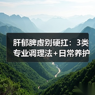 肝郁脾虚别硬扛:3类专业调理法+日常养护指南(图1) 肝郁脾虚别硬扛:3类专业调理法+日常养护指南(图1)