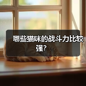 哪些猫咪的战斗力比较强?(图4) 哪些猫咪的战斗力比较强?(图4)