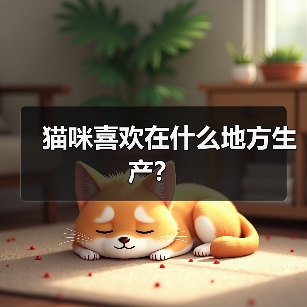 猫咪喜欢在什么地方生产?(图2) 猫咪喜欢在什么地方生产?(图2)