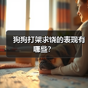 狗狗打架求饶的表现有哪些?(图1) 狗狗打架求饶的表现有哪些?(图1)