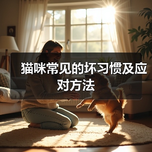 猫咪常见的坏习惯及应对方法(图1) 猫咪常见的坏习惯及应对方法(图1)