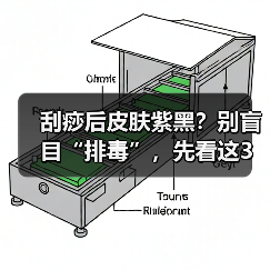 刮痧后皮肤紫黑?别盲目“排毒”,先看这3个信号(图4) 刮痧后皮肤紫黑?别盲目“排毒”,先看这3个信号(图4)