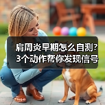 肩周炎早期怎么自测?3个动作帮你发现信号(图3) 肩周炎早期怎么自测?3个动作帮你发现信号(图3)
