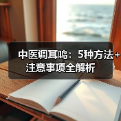 中医调耳鸣：5种方法+注意事项全解析