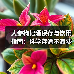 人参枸杞酒保存与饮用指南：科学存酒不浪费