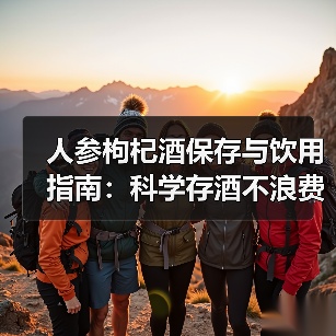人参枸杞酒保存与饮用指南:科学存酒不浪费,安全饮用更养生(图3) 人参枸杞酒保存与饮用指南:科学存酒不浪费,安全饮用更养生(图3)