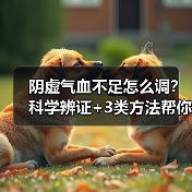 阴虚气血不足怎么调？科学辨证+3类方法帮