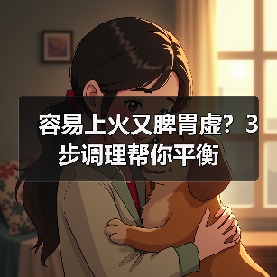 容易上火又脾胃虚?3步调理帮你平衡(图4) 容易上火又脾胃虚?3步调理帮你平衡(图4)