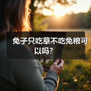 兔子只吃草不吃兔粮可以吗？(图4)