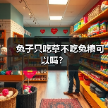 兔子只吃草不吃兔粮可以吗？(图3)