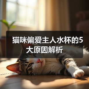 猫咪偏爱主人水杯的5大原因解析(图2)