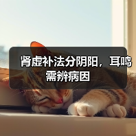 肾虚补法分阴阳，耳鸣需辨病因