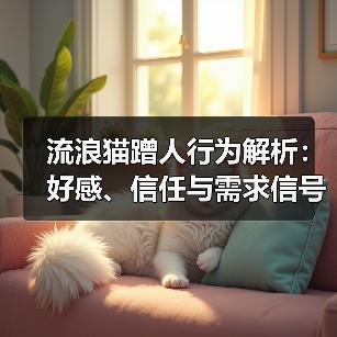 流浪猫蹭人行为解析：好感、信任与需求信号(图4)