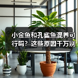 小金鱼和孔雀鱼混养可行吗？这些原因千万别忽视(图2)