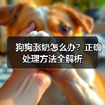 狗狗涨奶怎么办？正确处理方法全解析(图3)
