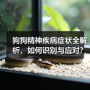狗狗精神疾病症状全解析,如何识别与应对?(图1) 狗狗精神疾病症状全解析,如何识别与应对?(图1)