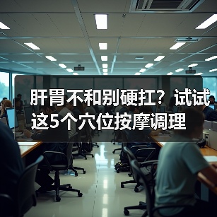 肝胃不和别硬扛?试试这5个穴位按摩调理(图1) 肝胃不和别硬扛?试试这5个穴位按摩调理(图1)