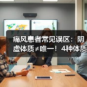 痛风患者常见误区:阴虚体质≠唯一!4种体质对症调理指南(图2) 痛风患者常见误区:阴虚体质≠唯一!4种体质对症调理指南(图2)